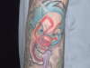 Jester / Clown Face tattoo