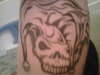evil jester tattoo