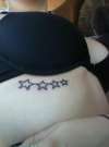 Boobie stars! tattoo