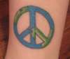 Peace on Earth tattoo