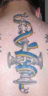 Vargkors tattoo
