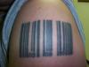 bar code tattoo
