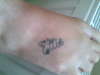 My sons Name tattoo