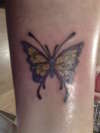 Butterfly 2 tattoo