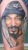 Snoop Dogg tattoo