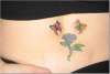 flower & Butterflies tattoo
