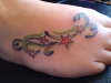 Backi's Foot tattoo