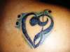 Music for Love (Peeling) tattoo