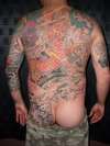 japanese full back. tattoo