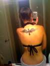 Cross And Agel Wings tattoo