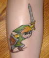 Shadow Link (1) - The Legend of Zelda Four Swords Adventures tattoo