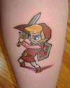 Shadow Link (2) - The Legend of Zelda Four Swords Adventures tattoo