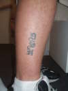My Intials tattoo
