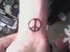 peace tattoo