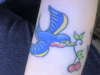 Bird & Cherries tattoo