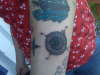 Compass tattoo