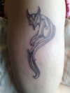 Foxy tattoo