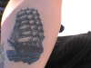 Pirate Ship tattoo