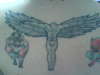 jesus with wings tattoo
