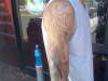 tribal arm tattoo