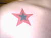 mini star tattoo