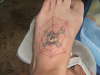 my wifes foot tattoo