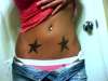 Stars -kinda blury tattoo