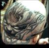 KERRY KING'S HEAD (SLAYER) tattoo
