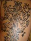 bohemian imperial lion tattoo