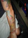 lower arm tattoo