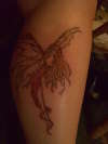 fairy with sum colour tattoo