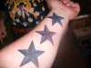3 nautical stars tattoo