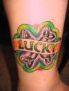 Lucky tattoo