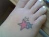 Starry tattoo
