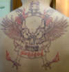 Back Tattoo - outline only - one session