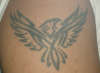Tribal Eagle tattoo