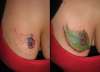 ladybug re-done tattoo