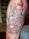 SKULLS tattoo