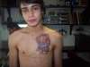 mexican skull finsh. tattoo