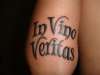 In Vino Veritas tattoo