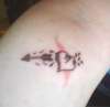 Broken Heart tattoo