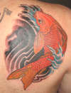 Koi Cover up tattoo