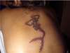 mermaid skeleton tattoo
