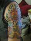 Egyptian , not finished tattoo