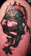 Scuba Frog tattoo