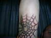 spiderweb tattoo