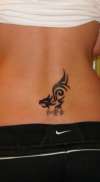 Peace Love Happiness tattoo