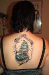 Pirate Ship tattoo