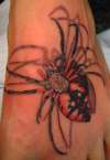 SpiderSkull tattoo