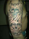 skulls tattoo